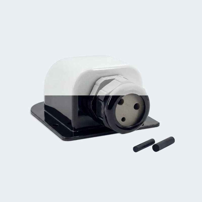 Roof Cable Entry for Starlink in Motorhomes & Campers – White or Black